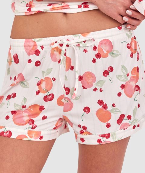 Peachy Cheeks Short - Print