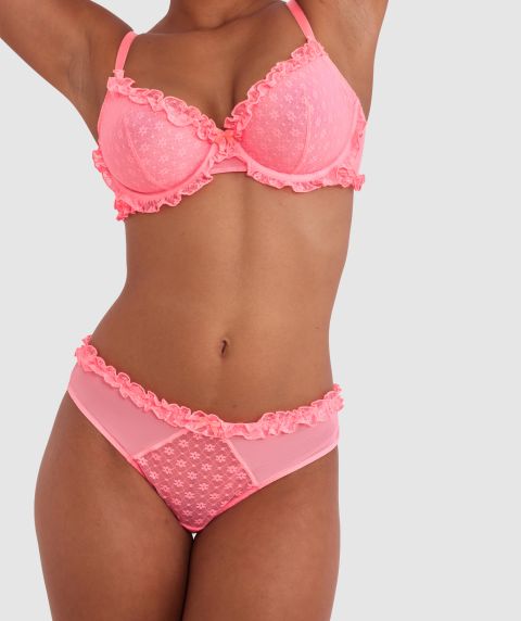 Priscilla Brazilian Knicker - Pink