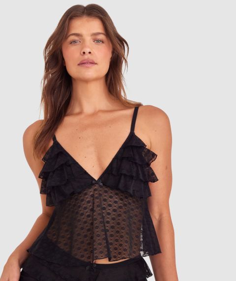 Priscilla Cami - Black
