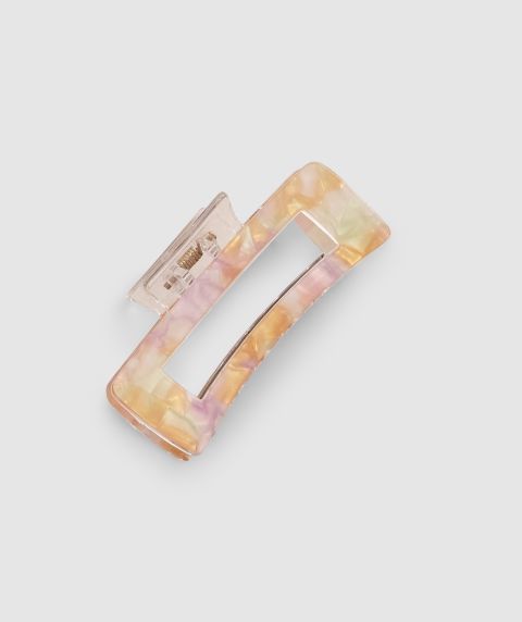 Rectangle Hair Clip - Multi Colour