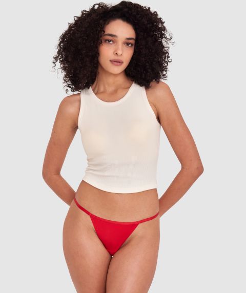 Smooth Comfort String - Dark Red