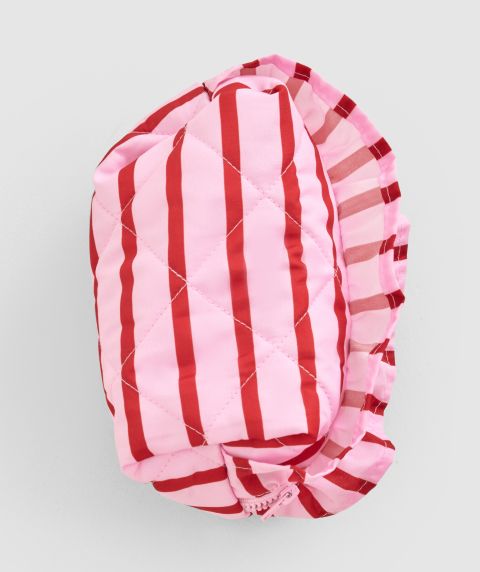 Vacation Soft Makeup Bag - Print Stripe