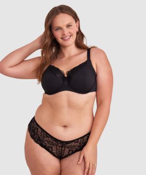 Everyday Luxe Full Cup Underwire Bra - Black