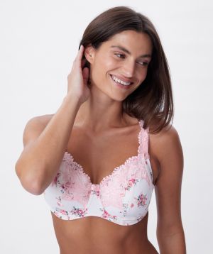 Sapphire Full Coverage Underwire Bra - Print Floral