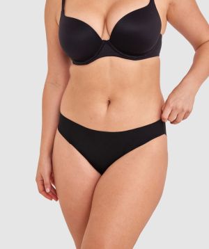 Smooth Comfort Bikini Cut Knicker - Black