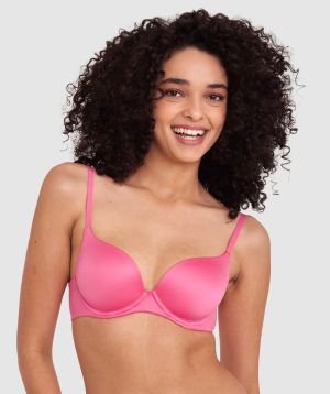 Body Bliss Contour Plunge Bra - Rose