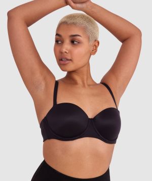 Body Bliss Strapless Contour Bra - Black