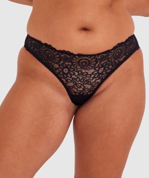 Audrey Brazilian Knicker - Black