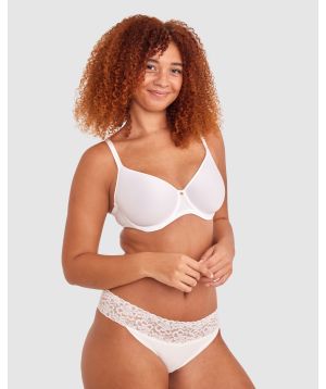 Pure Body Full Cup Bra - White