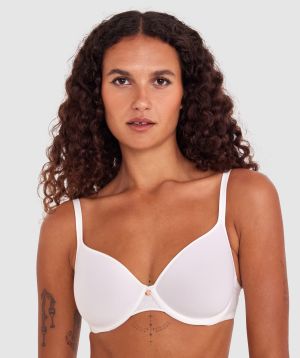 Pure Body Contour Bra - White