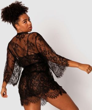 Night Games Gabriela Wrap - Black