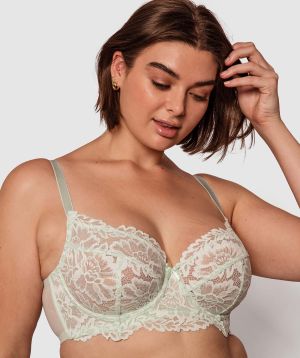 Quinn Underwire Full Cup Bra - Light Blue