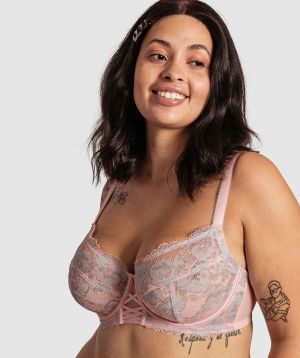Venus Full Cup Underwire Bra - Light Pink