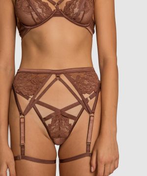 Night Games Sublime Suspender - Nude 5