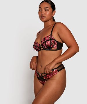 Vamp Self Love Underwire Bra - Black