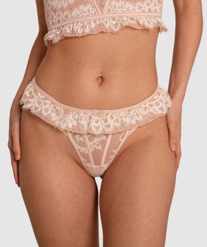 Enchanted Vintage Dream V String - Light Pink