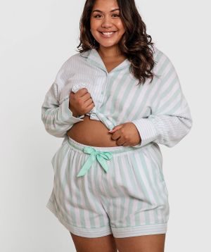 Maple Short - Print Stripe