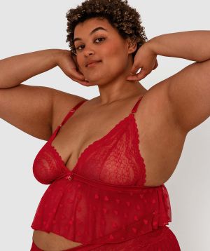 Night Games Love Fool Cami - Red