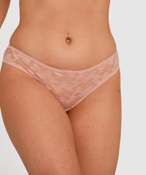 Shelly Brazilian Knicker - Pastel Pink