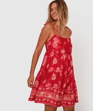 Aurelia Tiered Slip - Floral Print