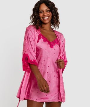 Secret Love Short Wrap - Pink