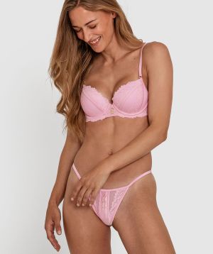 Edwina Contour Bra - Pink