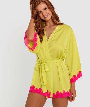 Night Games Savanna Wrap - Lime