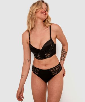 Cher Push Up Bra - Black