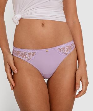 Laura V String - Light Purple