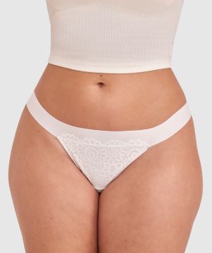 Audrey V String - Ivory