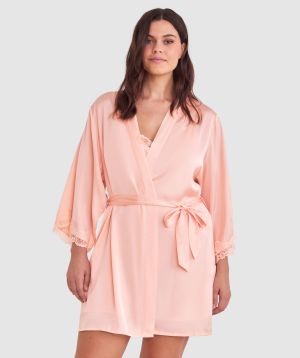 Bethany Short Wrap - Champagne