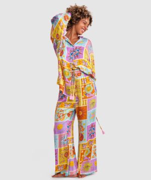 Luna Print Pants
