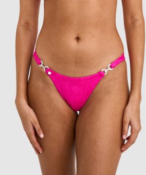 Vamp Swim Sundance Brazilian Bikini Bottom - Pink