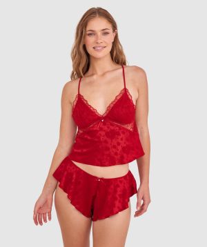 Rosalie Cami - Dark Red 2