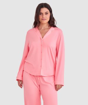 Emilia Long Sleeve Top - Pink