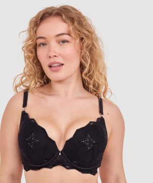 Dua Push Up Bra - Black