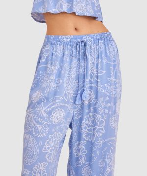 Sunny Long Pant - Print Paisley