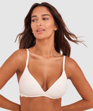 NKD Push Up Wirefree Bra - Ivory