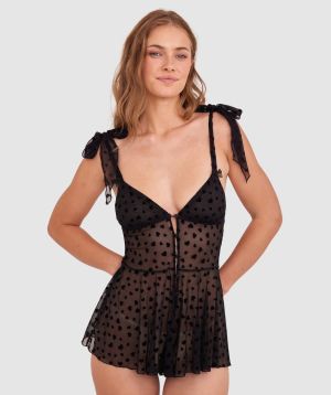 Maisie Playsuit - Black