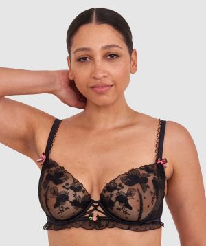 Enchanted Desdemona Bra - Black
