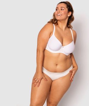 Smooth Comfort V String Knicker - White