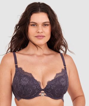 Ingrid Lightly Lined Bliss - Dark Grey