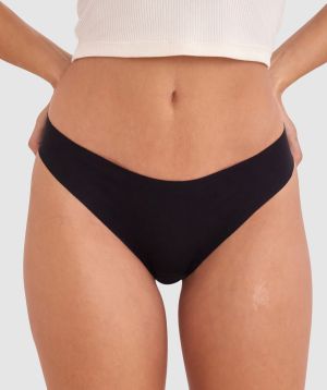 Smooth Comfort Cotton Bikini - Black