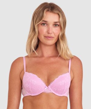 Betsie Push Up Bra - Light Purple