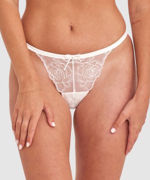 Rosalie G String - Ivory