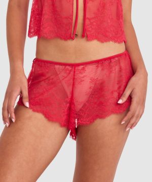 Night Games Redemption French Knicker - Red