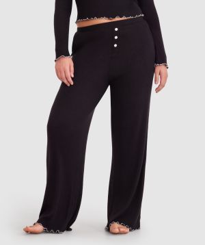Sary Long Pant - Black/White