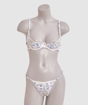 Night Games Fine Dining Crotchlesss Brief - Print