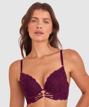 Summer Push Up Bra - Dark Purple