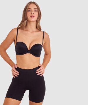 Maidenform Mid Waist Thigh Slimmer - Black